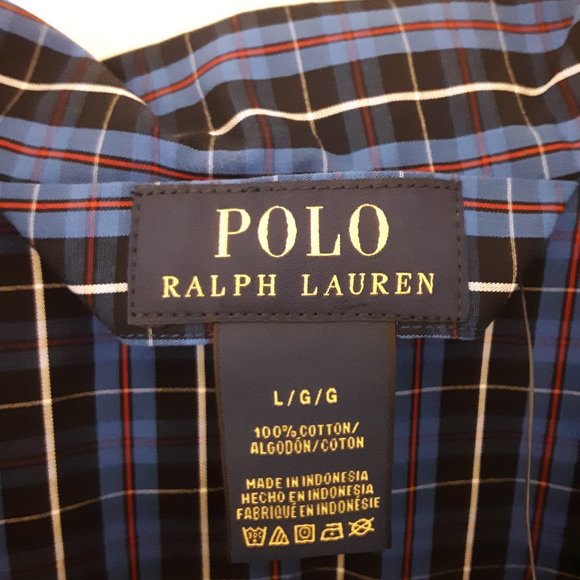 Ralph Lauren Polo Men's Sleep Shirt size large - Picture 3 of 3